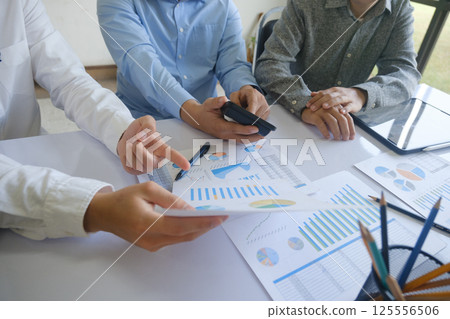 Business Corporate Management Planning Team Concept Business Corporate Management Planning Team Concept 125556506
