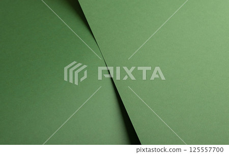 Matte designer paper texture with layered composition, clean folds and overlapping edges. Elegant, 125557700