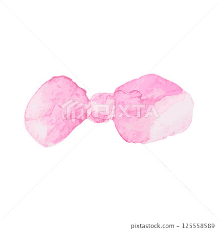 Watercolor pink bow watercolor pink bow Watercolor pink bow watercolor pink bow 125558589