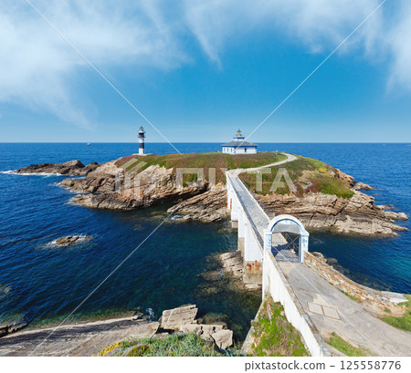 Island Pancha coastline ( Spain). 125558776