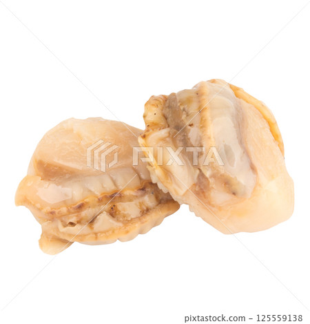 Oyster meat isolated on white background 125559138