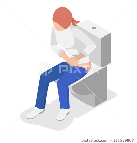 3D Isometric Flat Illustration of Chemotherapy. Item 5 3D Isometric Flat Illustration of Chemotherapy. Item 5 125559907
