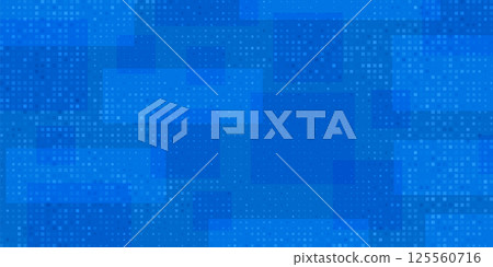 Vector Blue Tech Finance Fintech Background. Abstract Pixel Pattern. Digital Business Technology or Science Research Presentation Backdrop Vector Blue Tech Finance Fintech Background. Abstract Pixel Pattern. Digital Business Technology or Science Research Presentation Backdrop 125560716