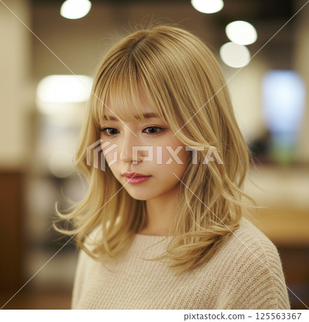 一個女人的插圖 一個女人的插圖 125563367