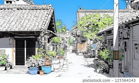 昭和時代的街景 125564143