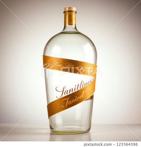 Stylish bottle 125564398