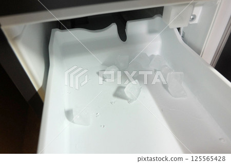 Inside a new refrigerator 05 Inside a new refrigerator 05 125565428