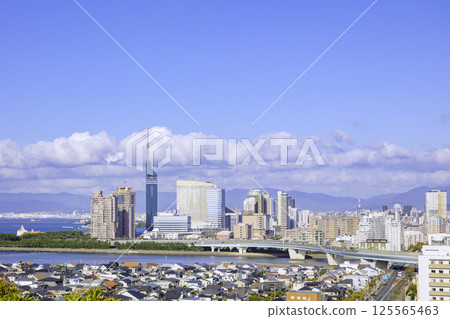 福岡美好的都市風景 福岡美好的都市風景 125565463