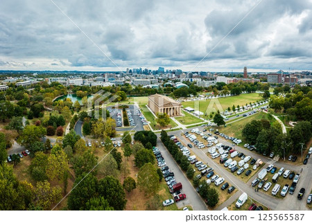 Nashville Parthenon and the Centennial Park Nashville Parthenon and the Centennial Park 125565587