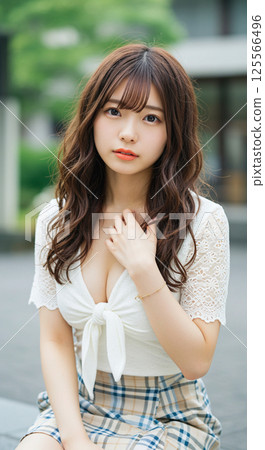 一個女人的插圖 125566496