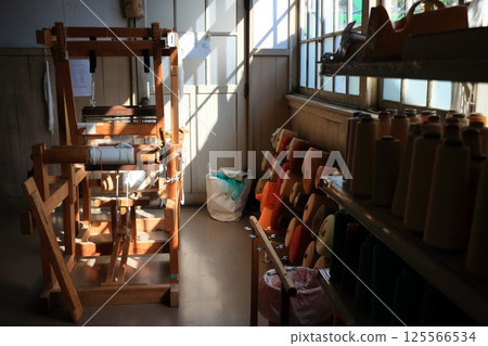Weaving machine at Chichibu Meisenkan 125566534