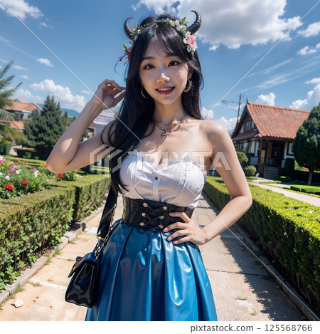 在櫻花下拍攝的照片！ ！ 125568766