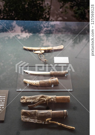 Ainu knife exhibition Ainu knife exhibition 125569128