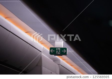 出口標示燈 125569305