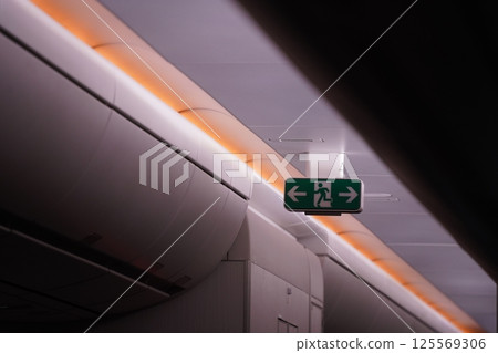 出口標示燈 125569306