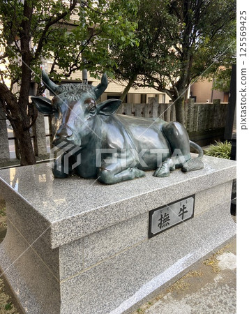 足立區北野神社的牛 125569425