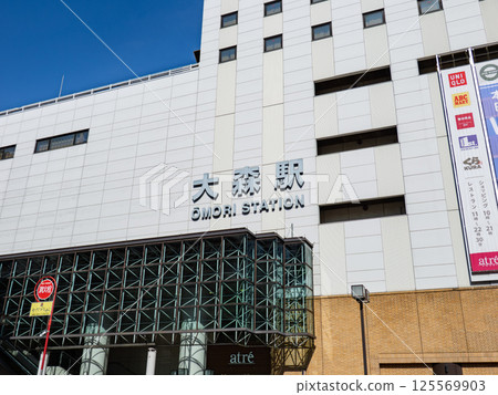 JR大森站站名顯示 JR大森站站名顯示 125569903