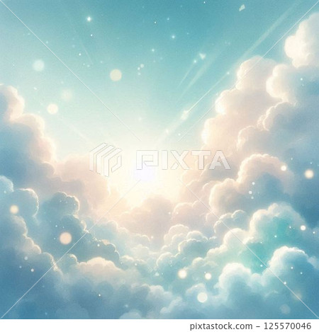 隱藏在雲層中的太陽 125570046