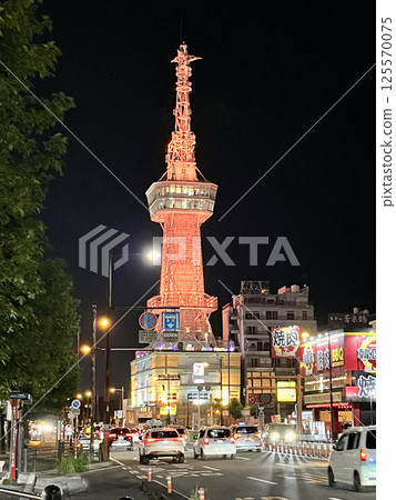 Beppu Tower at night (Oita) 125570075
