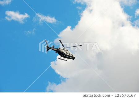 New York police department helicopter 125570167