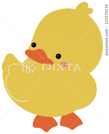 duck, cartoon, chick 125570219
