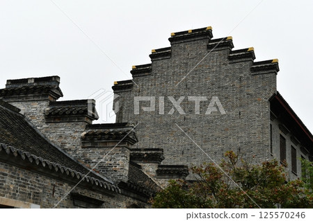 Photo of traditional Chinese architectural style houses Photo of traditional Chinese architectural style houses 125570246