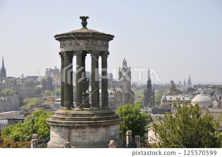 Calton Hill Observatory, Edinburgh, Scotland, UK 125570599