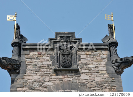Edinburgh Castle Building in Scotland, England 125570609