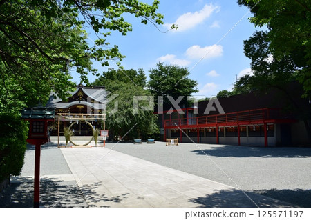 坐間神社,可眺望藍天 坐間神社,可眺望藍天 125571197