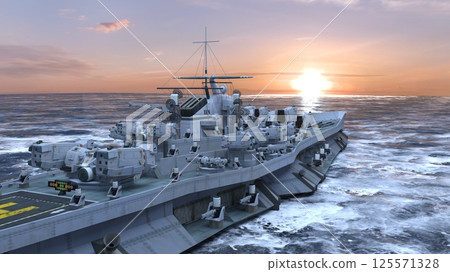 Aircraft carrier 125571328