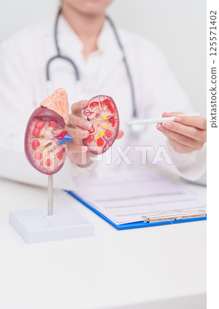Elderly Patient consultation with doctor for Kidney disease, Urinary system and Stones, Cancer, world kidney day, Chronic kidney, Urology, Nephritis, Renal, Transplant and medical healthcare concept Elderly Patient consultation with doctor for Kidney disease, Urinary system and Stones, Cancer, world kidney day, Chronic kidney, Urology, Nephritis, Renal, Transplant and medical healthcare concept 125571402