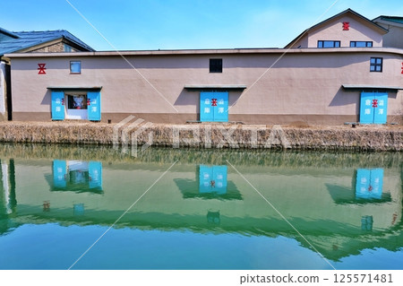 Scenery of Otaru Canal, Hokkaido 125571481