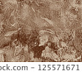 High-resolution black and white grunge texture with rough, cracked, and scratched surface details. Perfect for backgrounds, overlays, posters, album covers, vintage design 125571671