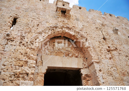 Attractions in the old city of Jerusalem, Israel Attractions in the old city of Jerusalem, Israel 125571768