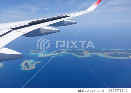從空中俯瞰伊平屋島 125571841