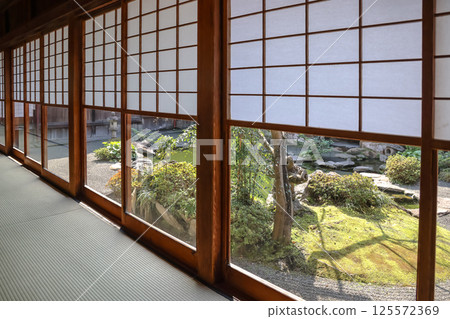 March 23 2025 Traditional Japanese Room Overlooking a Serene Zen Garden March 23 2025 Traditional Japanese Room Overlooking a Serene Zen Garden 125572369