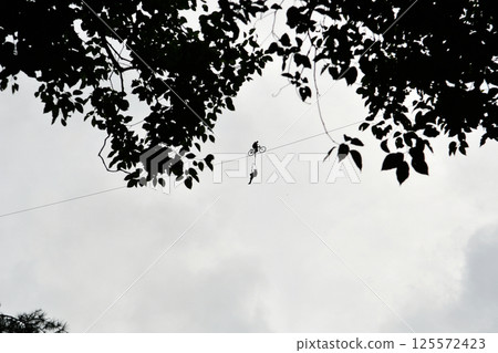 high-altitude tightrope cycling performance high-altitude tightrope cycling performance 125572423