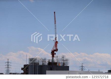 建築起重機 建築起重機 125572718