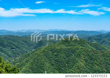 [Nationally designated historic site] Shirahata Castle, view from the main citadel 1, Kamigori-cho, Ako-gun, Hyogo Prefecture 125573151