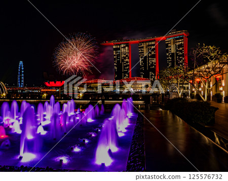 新加坡濱海灣金沙煙火 125576732