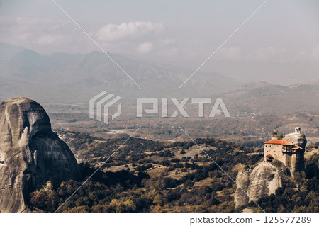 Monastery of St. Nicholas Anapausas Meteora, Greece 125577289