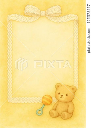 泰迪熊相框材質 125578257