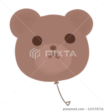 Bear Balloon 125578716
