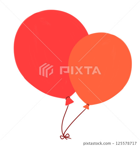 Red balloon 125578717