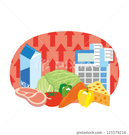 食品價格上漲 125579218