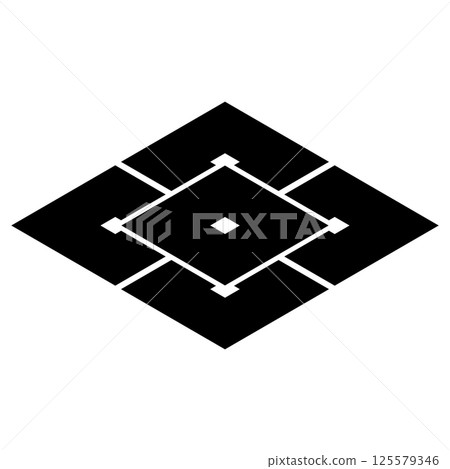 This is my family crest. It is called a five-diamond stack. This is my family crest. It is called a five-diamond stack. 125579346