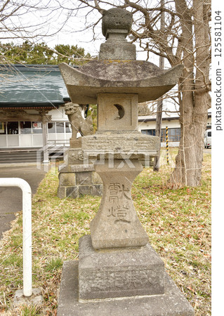 拍攝北海道函館市春天的鹽場八幡神社 拍攝北海道函館市春天的鹽場八幡神社 125581104