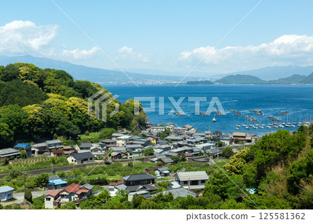 Seaside scenery in Nishiura, Numazu City 125581362