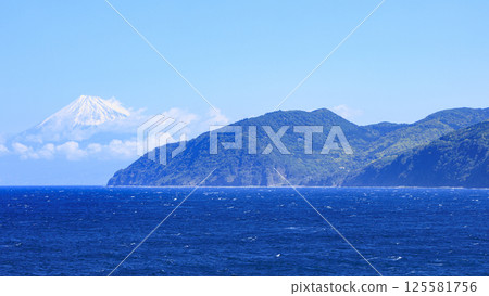 Fuji seen from Nishi Izu Fuji seen from Nishi Izu 125581756