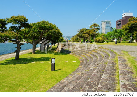 島根縣松江宍道湖及湖畔景觀 125582708